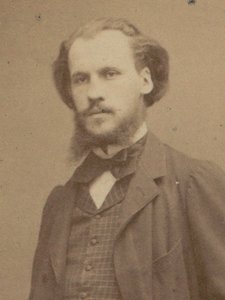 Retrato del compositor Charles Lenepveu 1840-1910, 1870 de Etienne Carjat