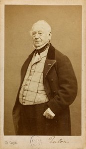 Retrato del compositor y flautista Jean-Louis Tulou 1786-1865, ca. 1860 de Etienne Carjat