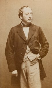 Retrato del pianista y compositor Sigismund Thalberg de Etienne Carjat
