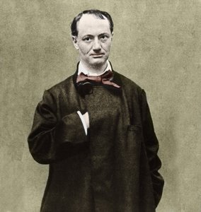 Retrato del poeta Charles Baudelaire (1821-1867)