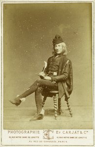 Richard en el papel de Gringoire de Etienne Carjat