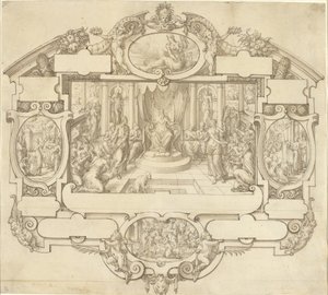 Alegoría del Poder Judicial de Etienne Delaune