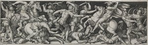 Combates y triunfos, probablemente 1560s de Etienne Delaune