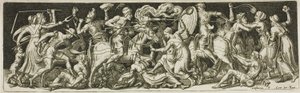 Batalla Grotesca, de Combates y Triunfos de Etienne Delaune