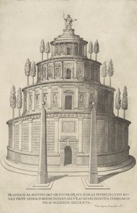 Mausoleo de Augusto Imp de Etienne Duperac