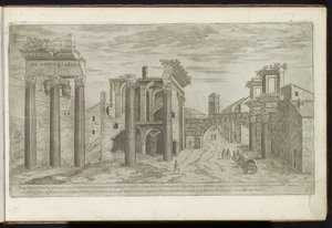 Ruinas del Foro de Nerva Edificios antiguos (título de la serie) I vestigi dell