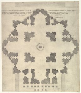 Speculum Romanae Magnificentiae: Plano de San Pedro