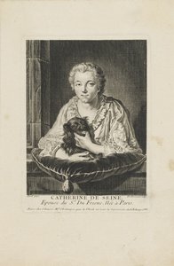 Retrato de la actriz Madame Quinault-Dufresne 1705-1767, c. 1750