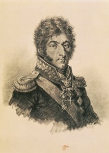 Príncipe Petr Ivanovich Bagration (1765-1812) de Etienne Gustave Aubin