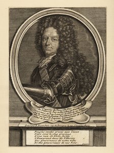 François de Neufville, segundo duque de Villeroy, soldado francés de Etienne Jehandier Desrochers