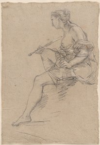 Estudio para una alegoría de la pintura de Etienne Parrocel