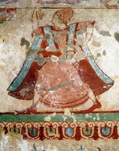 Bailarina con túnica larga (detalle) de Etruscan