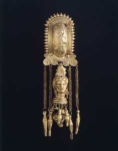 Pendiente, de Todi (Umbría). Civilización etrusca, siglo IV a.C. de Etruscan
