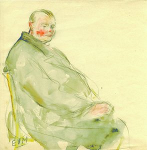 El poeta y escritor Victor Brunclair de Eugeen van Mieghem