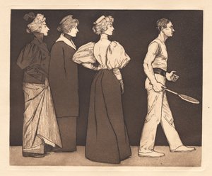 El tenista, 1896