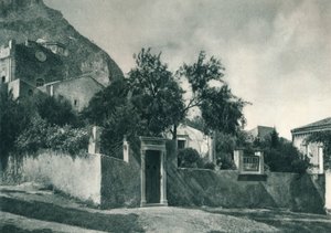 Jardín, Taormina, Sicilia, Italia, 1927 de Eugen Poppel