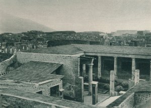 Casa de los Vettii, Pompeya, Italia, 1927 de Eugen Poppel