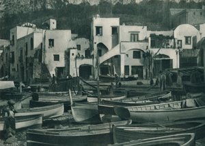 Marina Grande, Capri, Italia, 1927 de Eugen Poppel