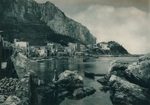 Marina Grande, Capri, Italia, 1927 de Eugen Poppel