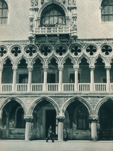 Parte del Palacio Ducal, Venecia, Italia, 1927