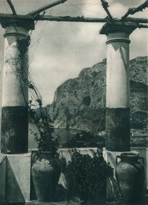 Vista de Monte Solaro, Capri, Italia de Eugen Poppel