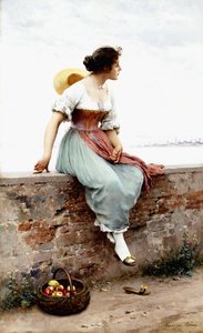 Un momento pensativo, 1896