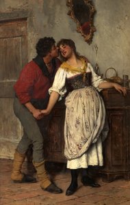 Aceptado, 1887 de Eugen von Blaas