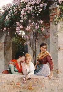 En la terraza