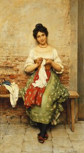 La costurera, 1901