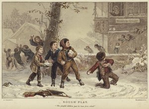 Juego brusco de Eugene Alexis Girardet