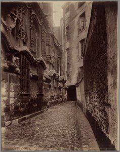 Antiguo osario de Saint-Gervais-Saint-Protais, rue François Miron de Eugène Atget