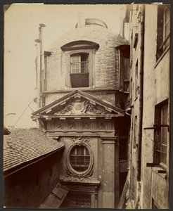 Antigua Escuela de Medicina, calle de la Bucherie de Eugène Atget