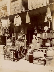 Tienda - rue du Petit Thomas de Eugène Atget