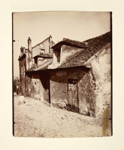 [Montmartre] Casa de Musette de Eugène Atget