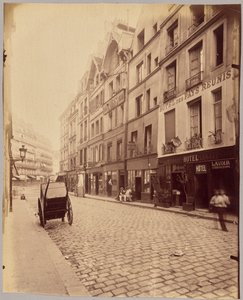 Rue Galande de Eugène Atget
