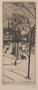 Una Calle de París de Eugene Bejot