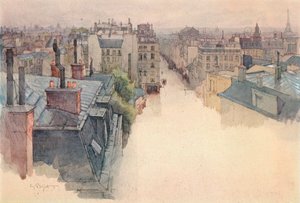 París visto desde Montmartre, 1915