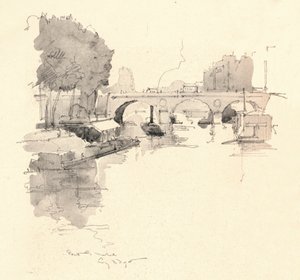 El Puente St Michel de Eugene Bejot