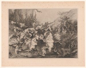Bardana grande en el agua La grande Bardane Cuatro especies de plantas principales (título de la serie) Las plantas de Les quatre grandes (título de la serie) de Eugene Bléry