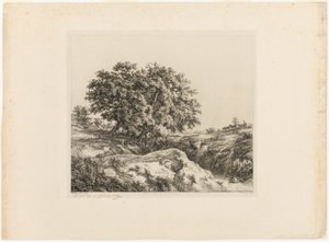 El ramo de árboles, o Los tilos (Recuerdo del Sarthe) de Eugene Bléry