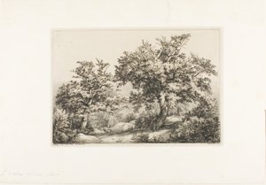 Los dos robles, Fontainebleau