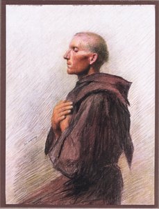 Fray Burnard de Quintavelle de Eugene Burnand