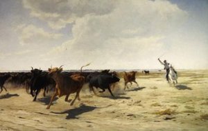 El rodeo de Eugene Burnand