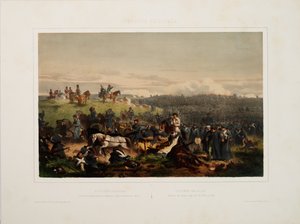 20 de septiembre de 1854. Retirada del ejército ruso después de la Batalla del Alma, 1855