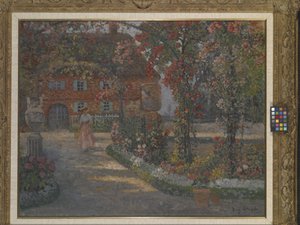 Le Mazet At Juan-Les-Pins (óleo sobre lienzo)