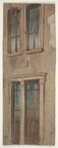 Diseño para un escenario en la Ópera, París, 1830-90 de Eugene Ciceri