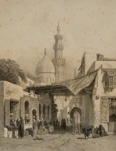 Mezquita Aboulala de Boulaq de Eugene Ciceri