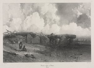 Viajes pintorescos y románticos en la antigua Francia: Bretaña, c. 1845 de Eugene Ciceri