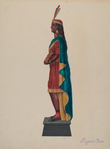 Indio de tienda de cigarros de Eugene Croe