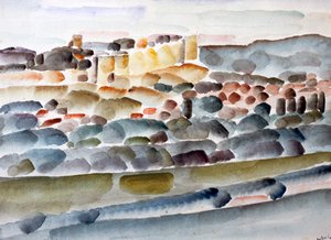Pasaje a través del castillo fortificado, c. 1918-1936
